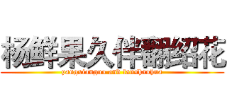 杨鲜果久伴翻绍花 (yangxianguo and fanshaohua)