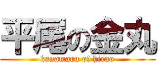 平尾の金丸 (kanamaru of hirao)