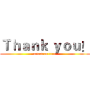 Ｔｈａｎｋ ｙｏｕ！ (attack on titan)