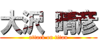 大沢 晴彦 (attack on titan)