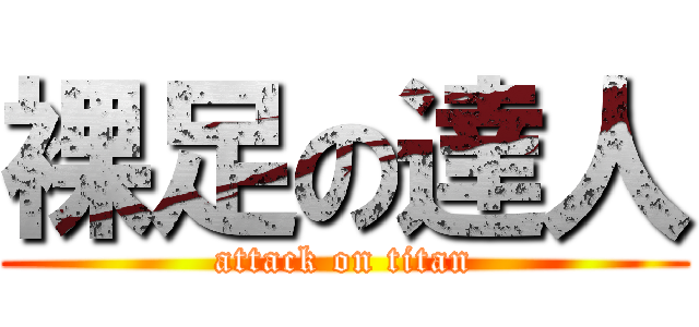 裸足の達人 (attack on titan)