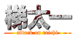 梯太一 (attack on taichi)