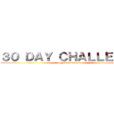 ３０ ＤＡＹ ＣＨＡＬＬＥＮＧＥ (day 02: cosplaying)