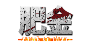 肥金 (attack on titan)