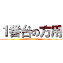１番台の方用 (hangerrack)