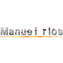 Ｍａｎｕｅｌ ｒｉｏｓ (attack on titan)