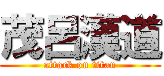 茂呂漢道 (attack on titan)