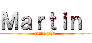 Ｍａｒｔｉｎ  (come pija)