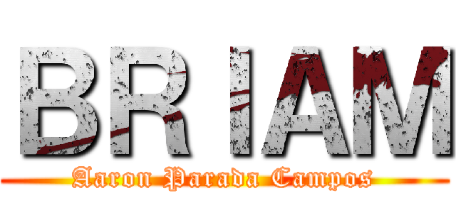 ＢＲＩＡＭ (Aaron Parada Campos)