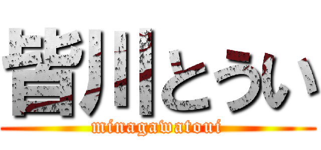 皆川とうい (minagawatoui)