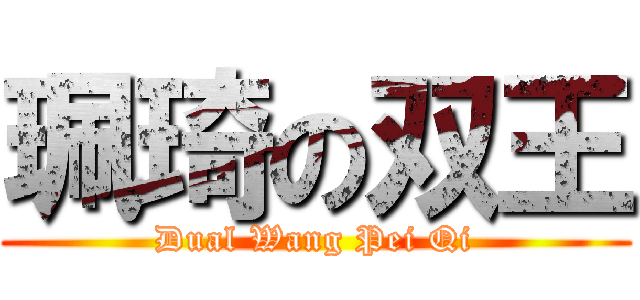 珮琦の双王 (Dual Wang Pei Qi)