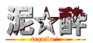 泥☆酔 (tequila !)