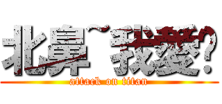 北鼻~我愛你 (attack on titan)