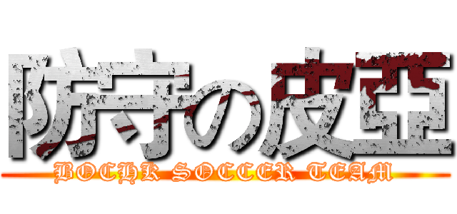 防守の皮亞 (BOCHK SOCCER TEAM)