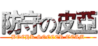 防守の皮亞 (BOCHK SOCCER TEAM)