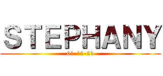 ＳＴＥＰＨＡＮＹ (01-11-21)