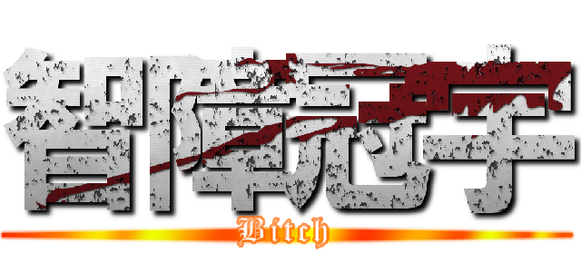 智障冠宇 (Bitch)