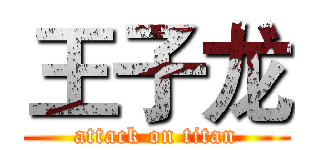 王子龙 (attack on titan)