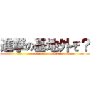 進撃の基地外ぞ？ (attack on kitigaizo?)