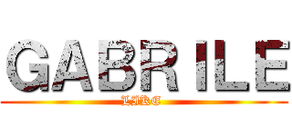 ＧＡＢＲＩＬＥ (LIKE )