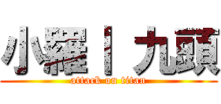 小羅｜ 九頭 (attack on titan)