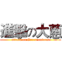 進擊の大蔥 (attack on Green onions)