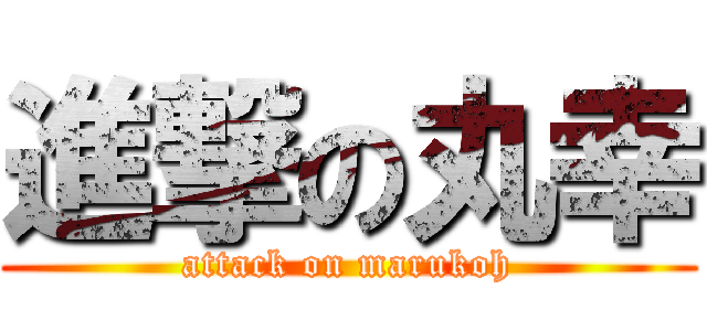 進撃の丸幸 (attack on marukoh)