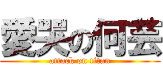 愛哭の何芸 (attack on titan)