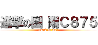 進撃の圓 剛Ｃ８７５ (attack on titan)