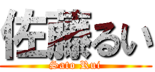 佐藤るい (Sato Rui)