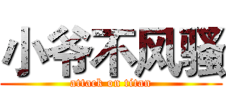 小爷不风骚 (attack on titan)