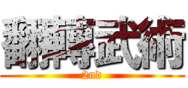 翻轉武術 (2nd)