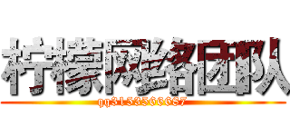 柠檬网络团队 (qq3153566687)
