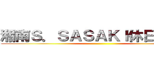 湘南Ｓ．ＳＡＳＡＫＩ休日旅行人 ()