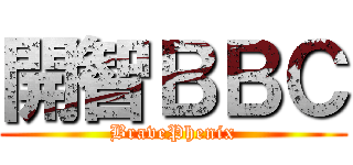 開智ＢＢＣ (BravePhenix)