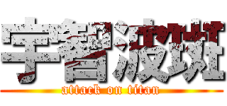 宇智波斑 (attack on titan)