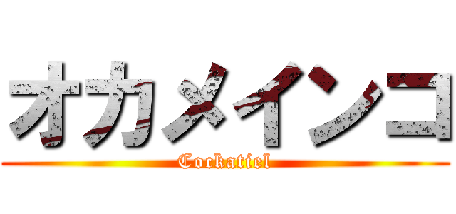 オカメインコ (Cockatiel)