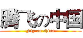腾飞の中国 (Fly on china)