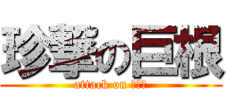 珍撃の巨根 (attack on ◯◯◯)