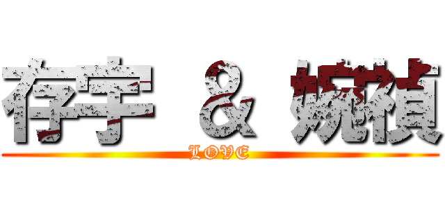 存宇 ＆ 婉禎 (LOVE)