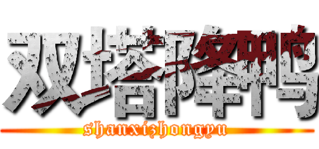 双塔降鸭 (shanxizhongyu)