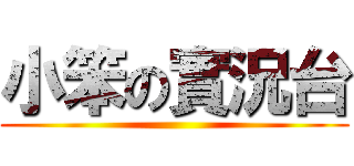 小笨の實況台 ()