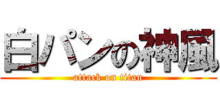 白パンの神風 (attack on titan)