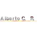 Ａｌｂｅｒｔｏ Ｃ． Ｒ． ()