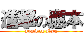 進撃の應本 (attack on shota)