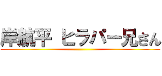 岸航平 ヒラパー兄さん ()