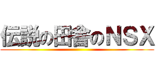 伝説の田舎のＮＳＸ ()