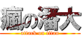 瘋の潘大 (attack on titan)