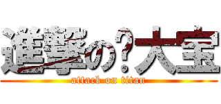 進撃の张大宝 (attack on titan)