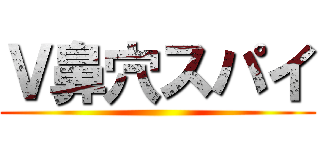 Ｖ鼻穴スパイ ()